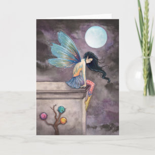Long Way Down Fairy Greeting Card