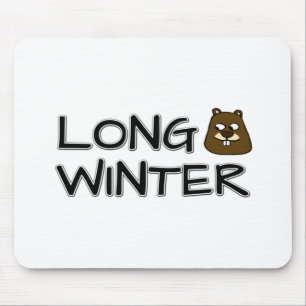 Long winter mouse pad