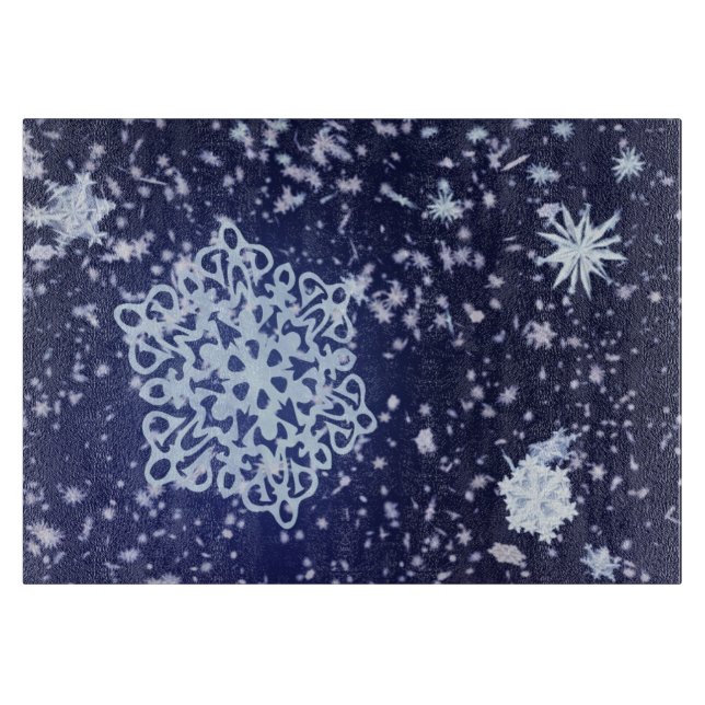 Long Winter's Night Cutting Board (Front)