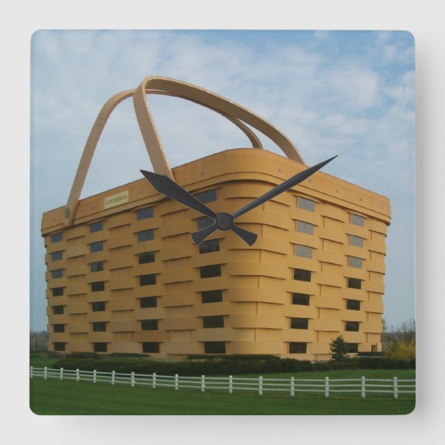Longaberger Basket Wall Clock (Front)