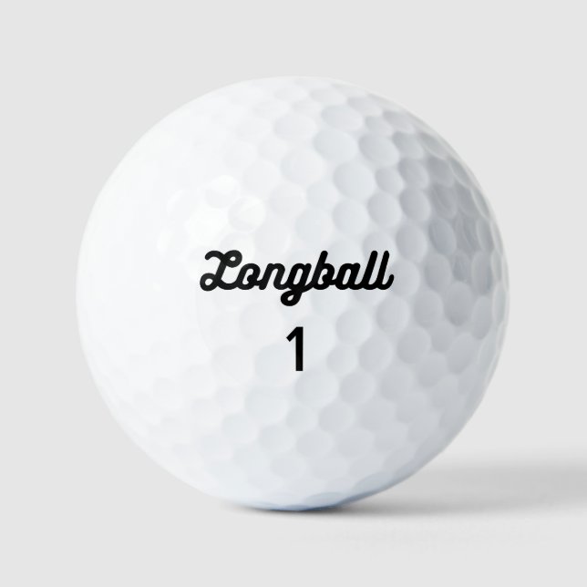 Longball Golf Ball (Front)