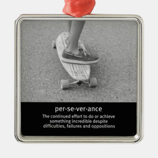 Longboard Motivational Quote Metal Tree Decoration