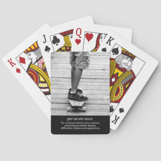 Longboard Perseverance Playing Cards
