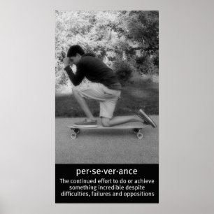 Longboard Prayer Pose Poster