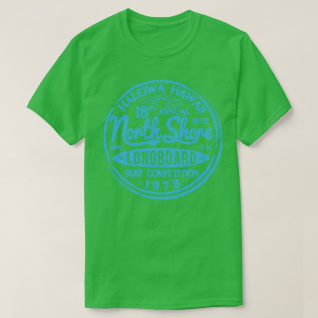 Longboard Surf Competition T-Shirt (Design Front)