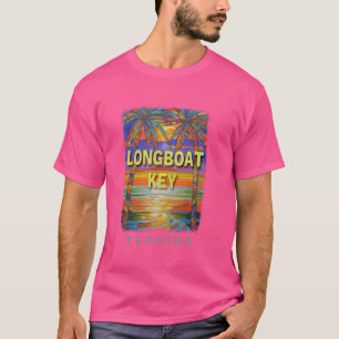 Longboat Key Florida FL Sunset Bliss SD694 T-Shirt