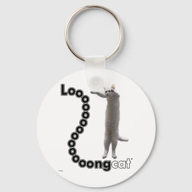 Longcat is long key ring (Front)