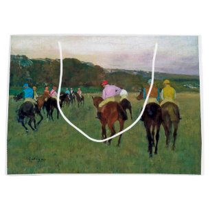 Longchamp Race Horse, Edgar Degas Large Gift Bag