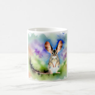 Longeared Jerboa 200824AREF110 - Watercolor Coffee Mug