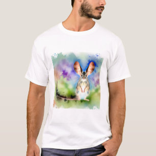 Longeared Jerboa 200824AREF110 - Watercolor T-Shirt