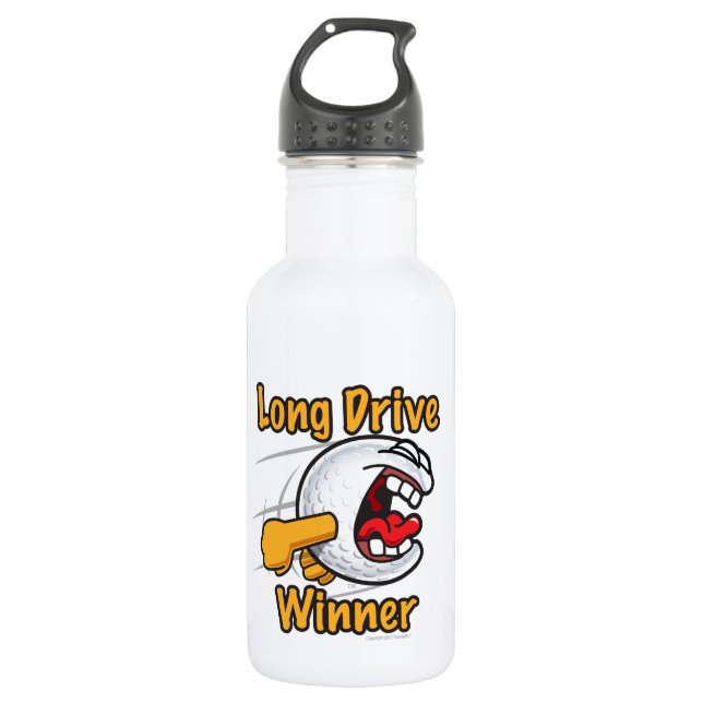 Longest Drive Winner Hole Prize Golf Tournament 532 Ml Water Bottle (Front)