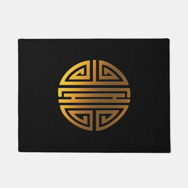 Longevity | Awesome Chinese Character Doormat (Front)