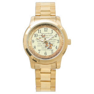 Longfellow ~ Monarch Butterflies ~ Golden Ring ~ Watch