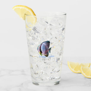 Longfin batfish cut-out glass