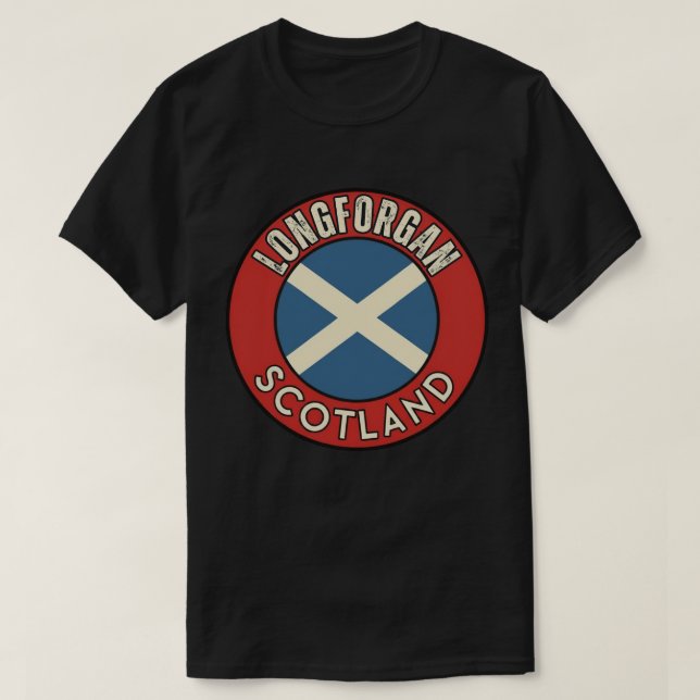 Longforgan, Scotland T-Shirt (Design Front)
