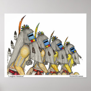 Longhair Katsinas Poster