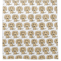 Longhaired Cream Dachshunds Pattern Wiener Dogs
