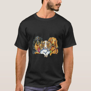Longhaired Dachshunds T-Shirt