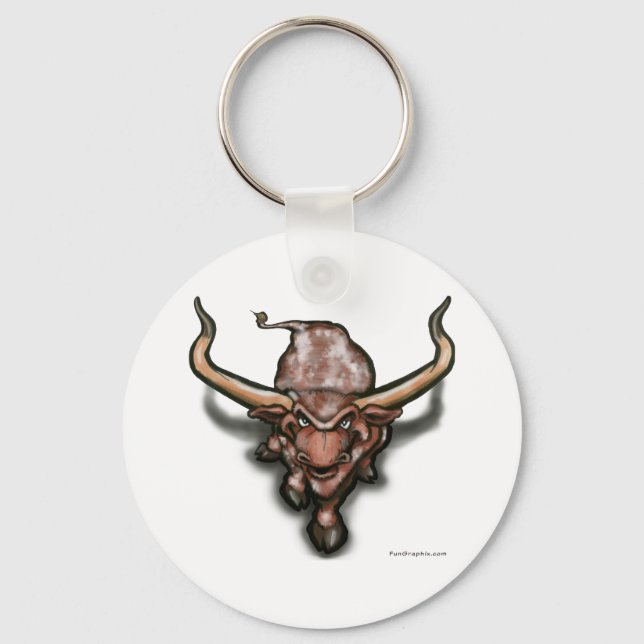 Longhorn Key Ring (Front)