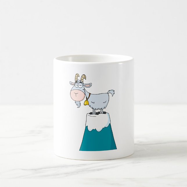 Longhorn Mountain Goat Coffee Mug (Creator Uploaded)