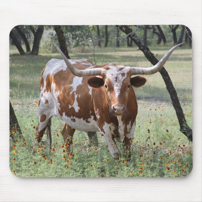 Longhorn Mouse Pad (Front)