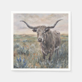 "Longhorn" Napkin