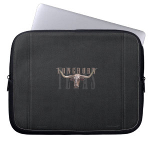 Longhorn Sim Leather Laptop Sleeve