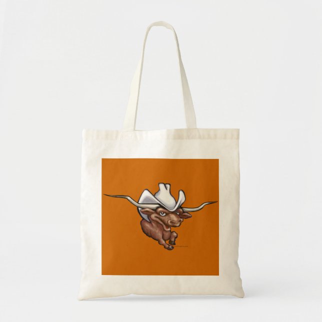 Longhorn Tote Bag (Front)
