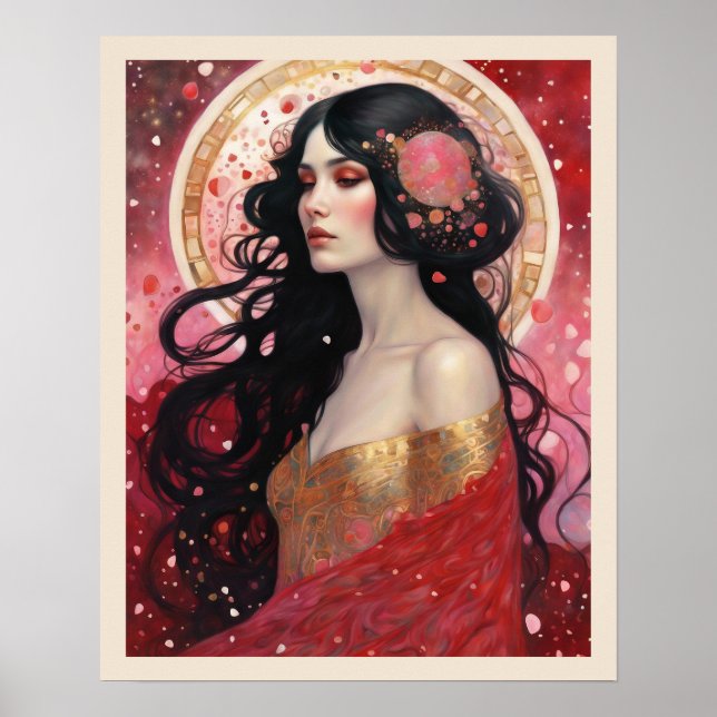 Longing For Love Valentine's Day Art Print (Front)