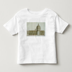 Longitudinal Cross-Section of St. Peter's in Rome, Toddler T-Shirt