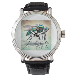 Longlegged fly 300824IREF241 - Watercolor Watch