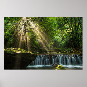 Longquan Glamourous Creek Poster
