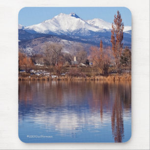 Longs Peak Reflection Mouspad Mouse Pad