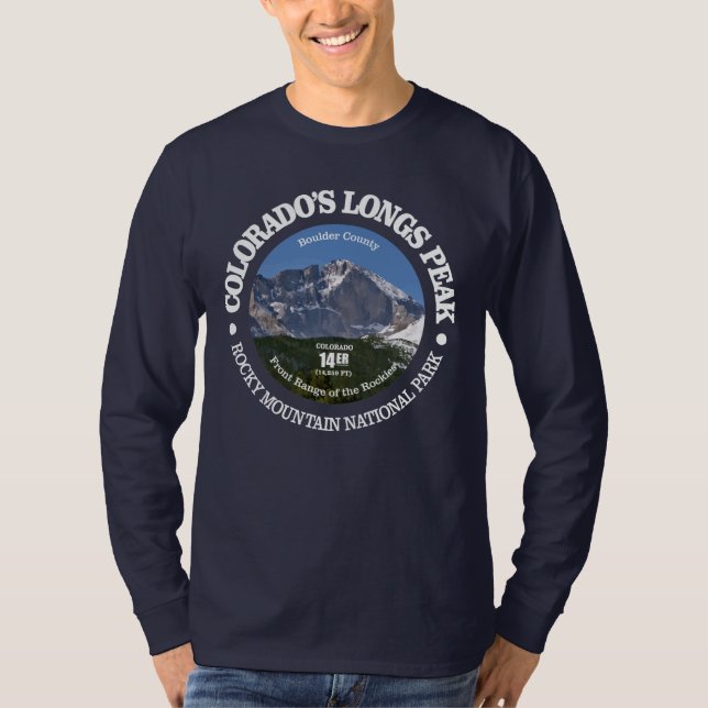 Longs Peak T-Shirt (Front)