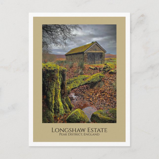 Longshaw Estate, Peak District  Postcard (Front)