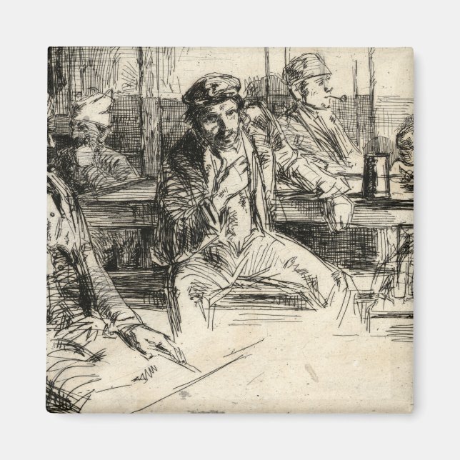 Longshoremen - Whistler - 1859 Magnet (Front)
