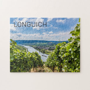 Longuich Moselle Vineyard Panorama Germany Jigsaw Puzzle