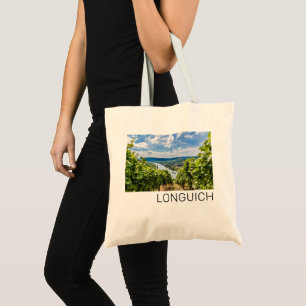 Longuich Moselle Vineyard Panorama Germany Tote Bag