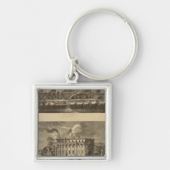 Longview Asylum, Ohio Key Ring (Front)