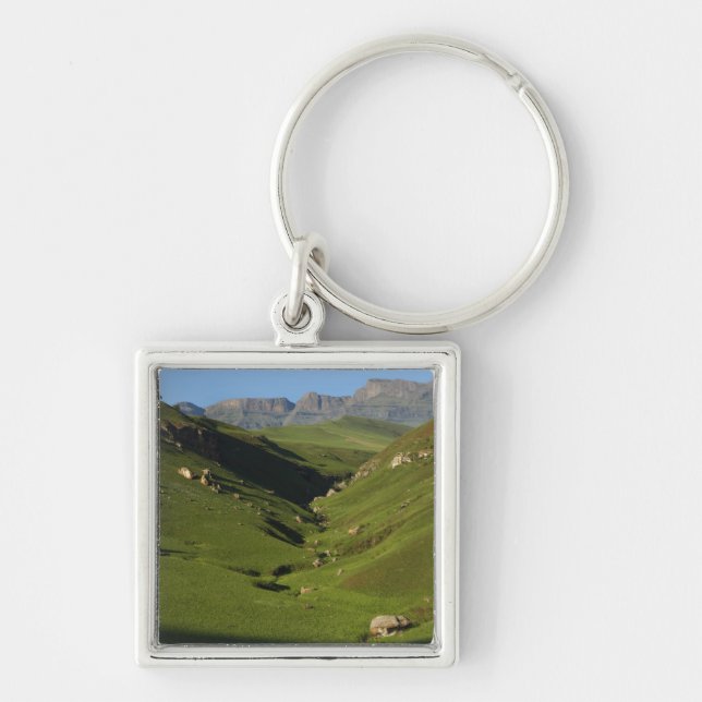 Longwall, Giant's Castle, Drakensberg Mountains, Key Ring (Front)