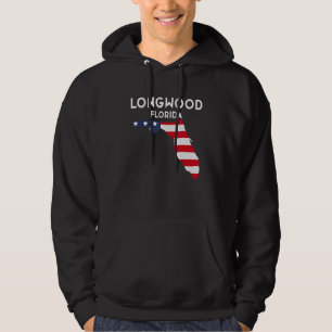 Longwood Florida USA State America Travel Floridia Hoodie