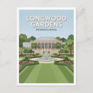 Longwood Gardens Kennett Square Pennsylvania Postcard