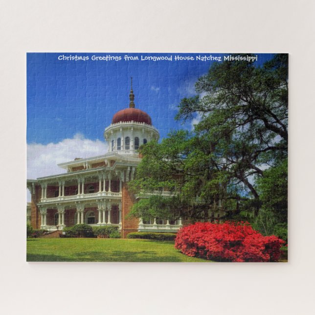 Longwood House Natchez Mississippi. Jigsaw Puzzle (Horizontal)