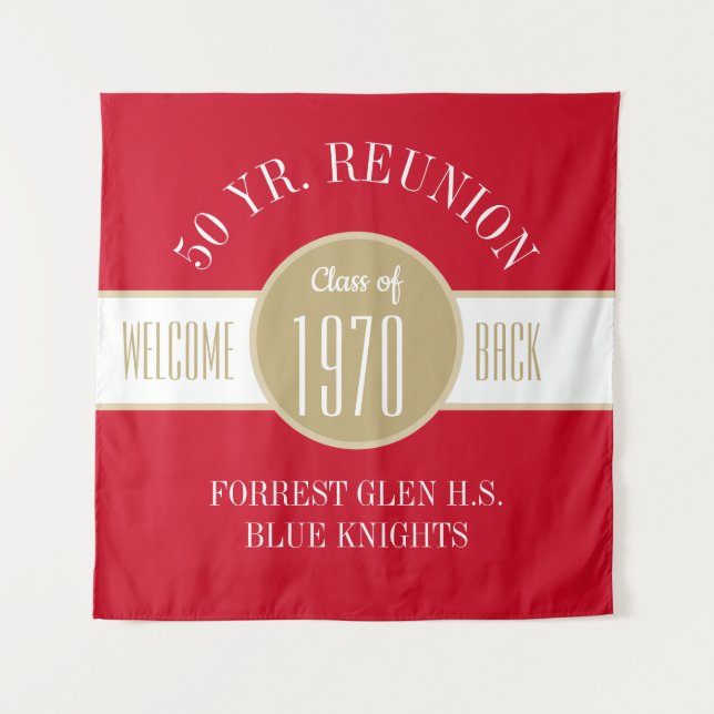Look! 50 Yr. Reunion Tapestry (Front)