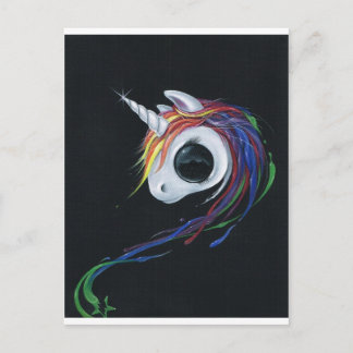 Look! A ugly one-horned mule! Postcard