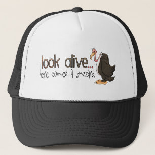 Look Alive Buzzard cartoon hat