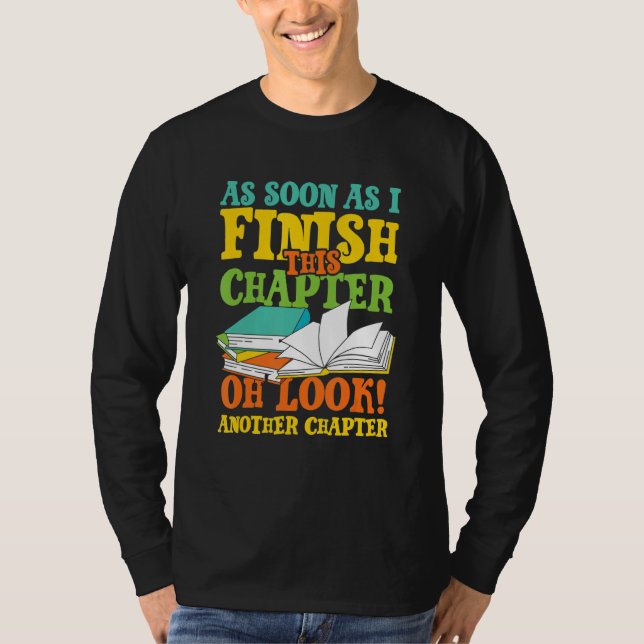 Look another chapter  avid readers T-Shirt (Front)