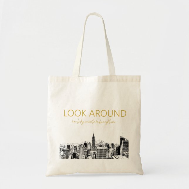 Look Around - Hamilton Tote Bag (Front)