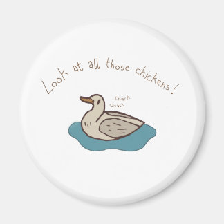 Look at all those chickens! magnet