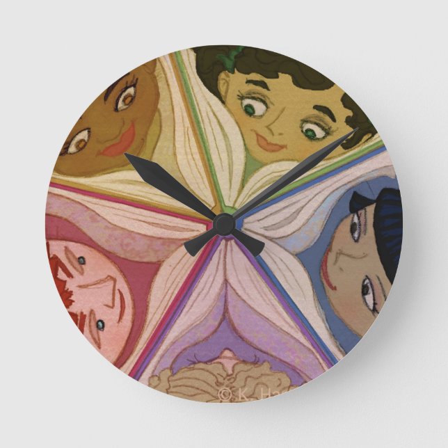 Look At Books clock (Front)